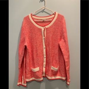 Gap marbled sweater jacket